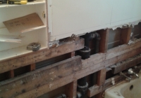 Demo of original Bathroom