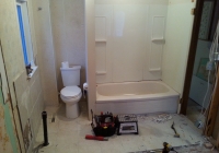 Another view of the original bathroom layout