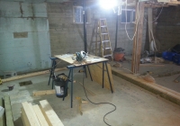 Basement getting built