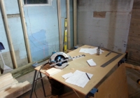 Basement getting built