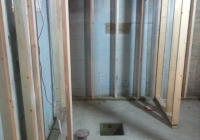 Bathroom framing