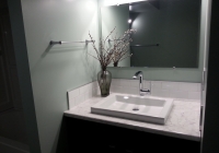 View of bathroom vanity