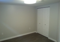 Complete basement bedroom