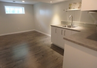 Basement wet bar area