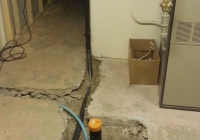 New ground plumbing installed